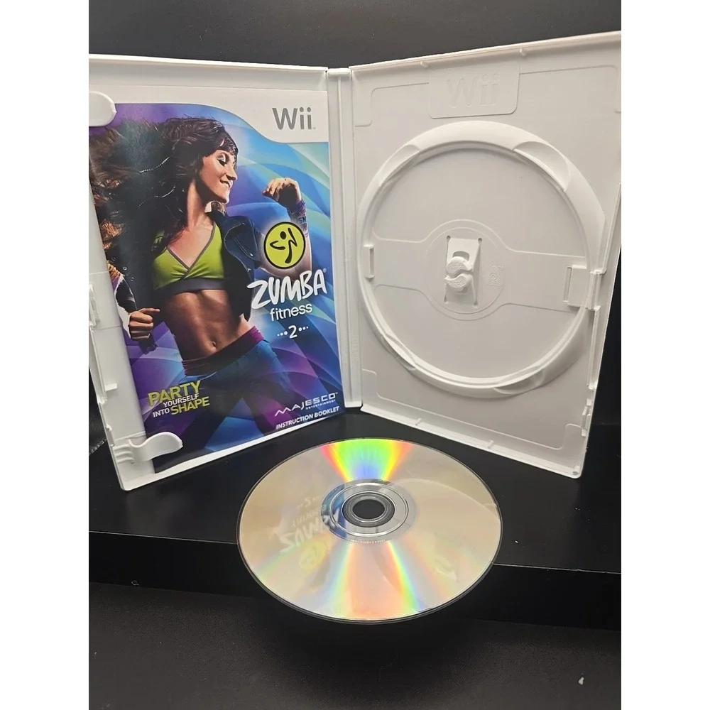Zumba Fitness 2‎ Nintendo Wii Video Game Workout Exercise